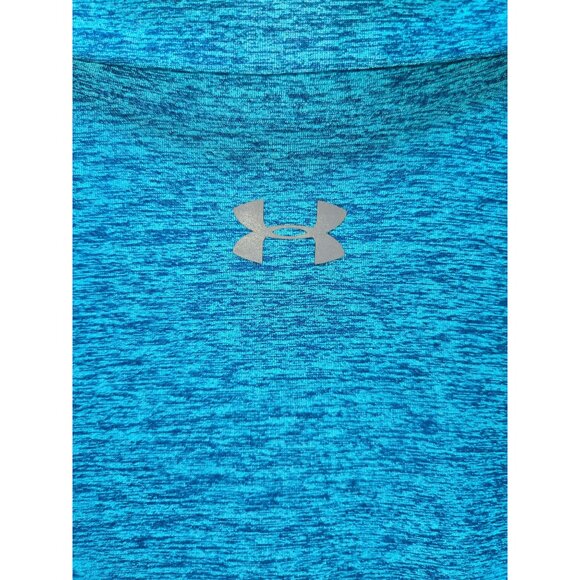 Under Armour Mens HeatGear Blue Polo Shirt XL Loose Fit - Picture 7 of 8
